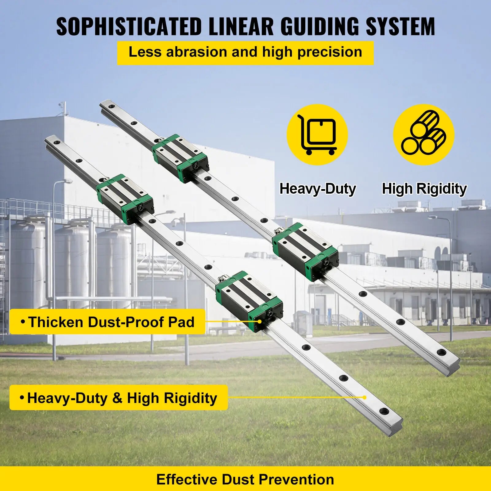 HGR20 Linearführungsschienen-Kit mit Kugelgewindespindel für CNC-Maschinen