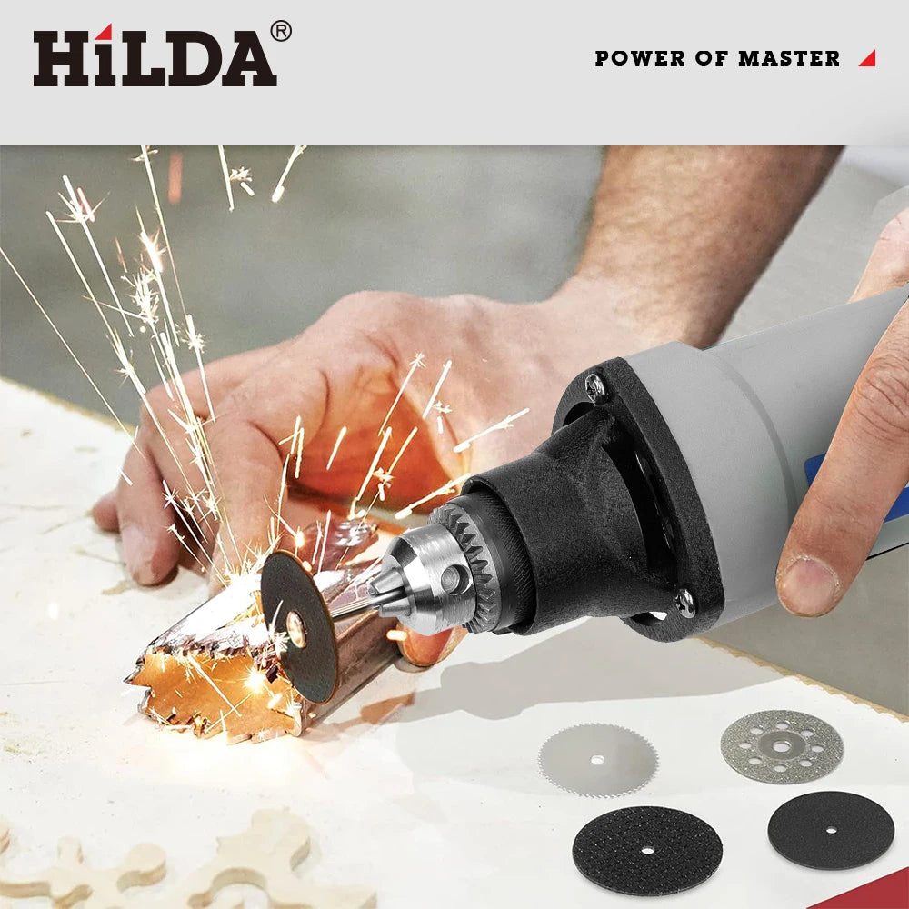 400W Rotary Tool with 6-Speed Variable Control