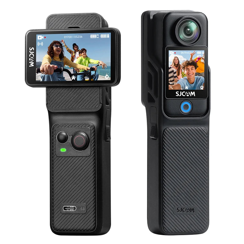SJCAM C400 4K Pocket Camcorder for Vlogging and Travel