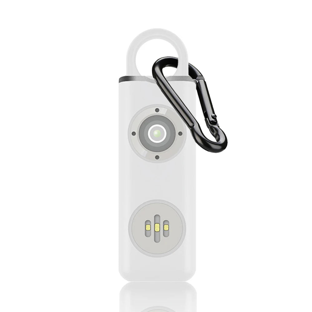 Typ-C aufladbares persönliches Alarmgerät mit LED-Licht