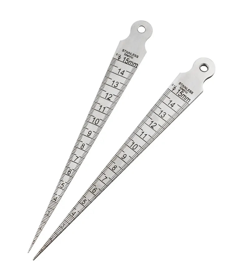 Gabarit de mesure d’un écart taillé 1–15 mm