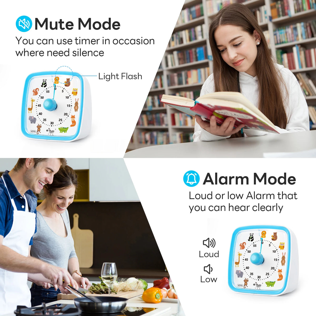Animal-Design 60-Minute Visual Timer
