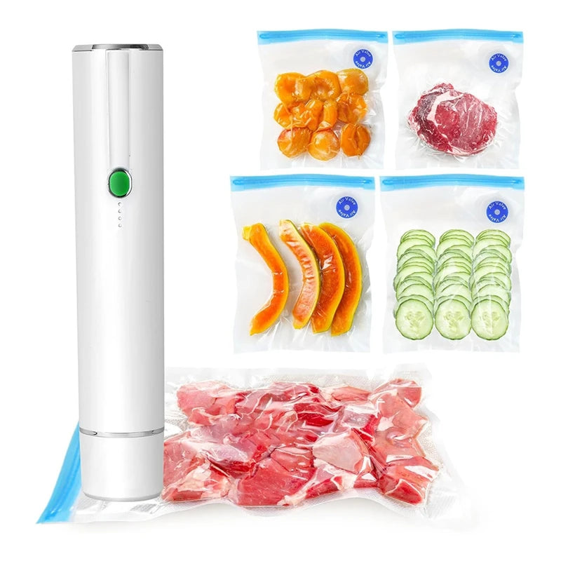 Appareil sans fil de mise sous vide des aliments A19F avec 10 sacs