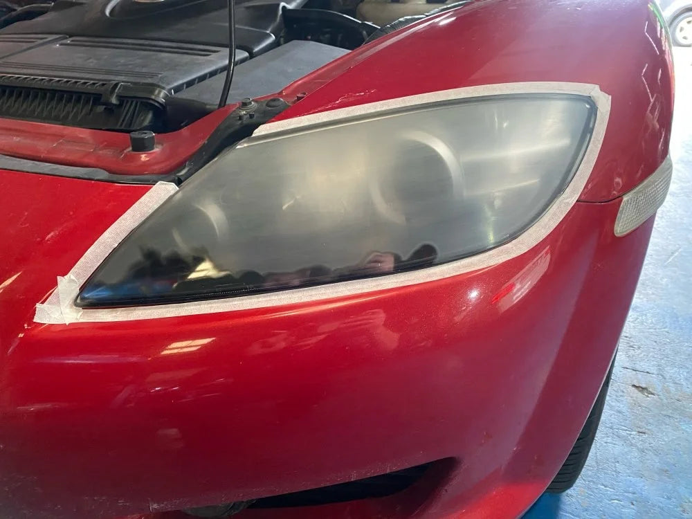 Car Headlight Polishing Kit with Restoration Polymer