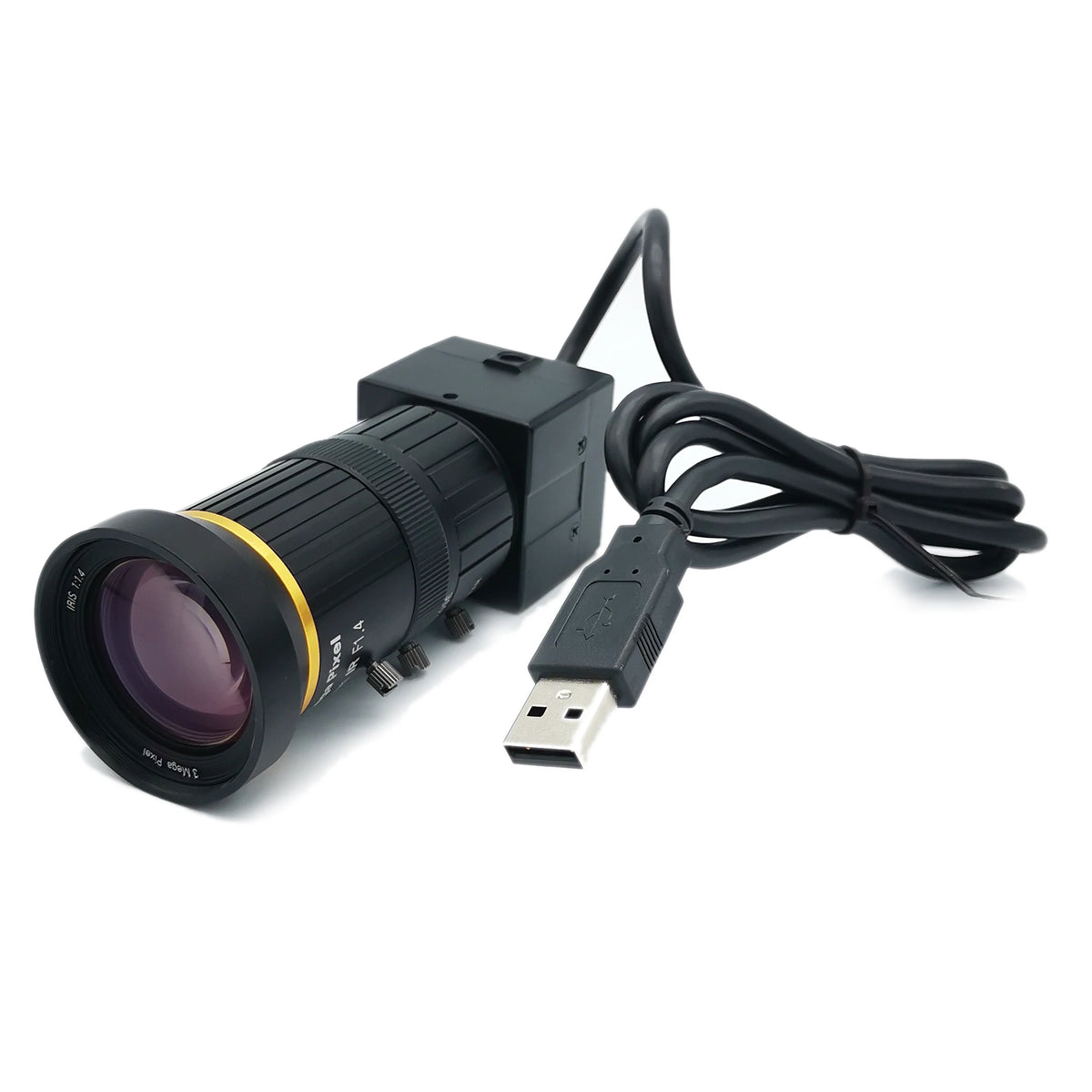 4K 1080P USB Box Camera met 8MP Sensor en Varifocale Lens