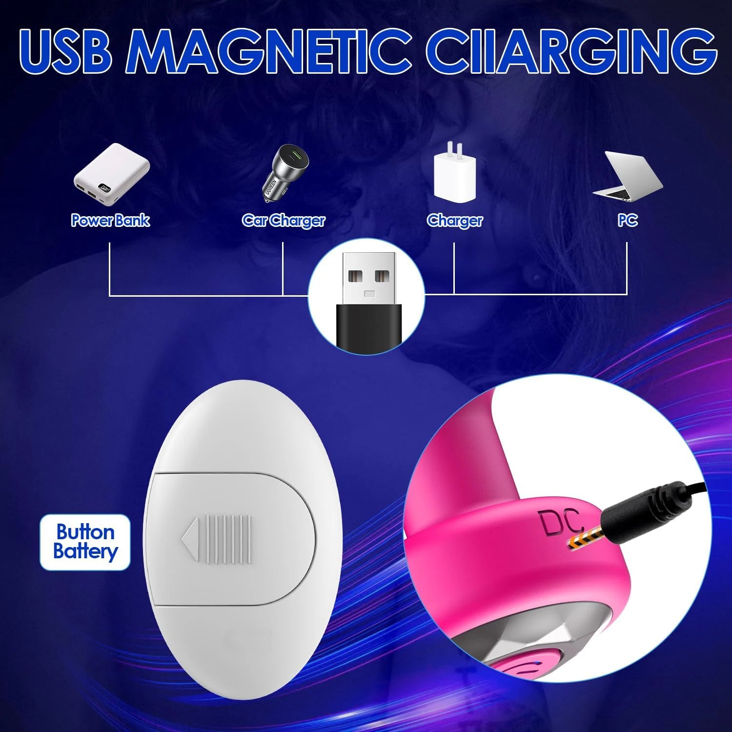 Kablosuz Anal Vibratör Prostat ve G-Noktası Masaj Aleti