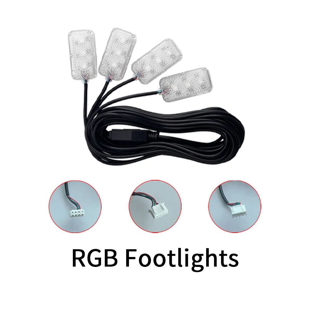 RGBIC- og RGB-lystilbehør - muligheder