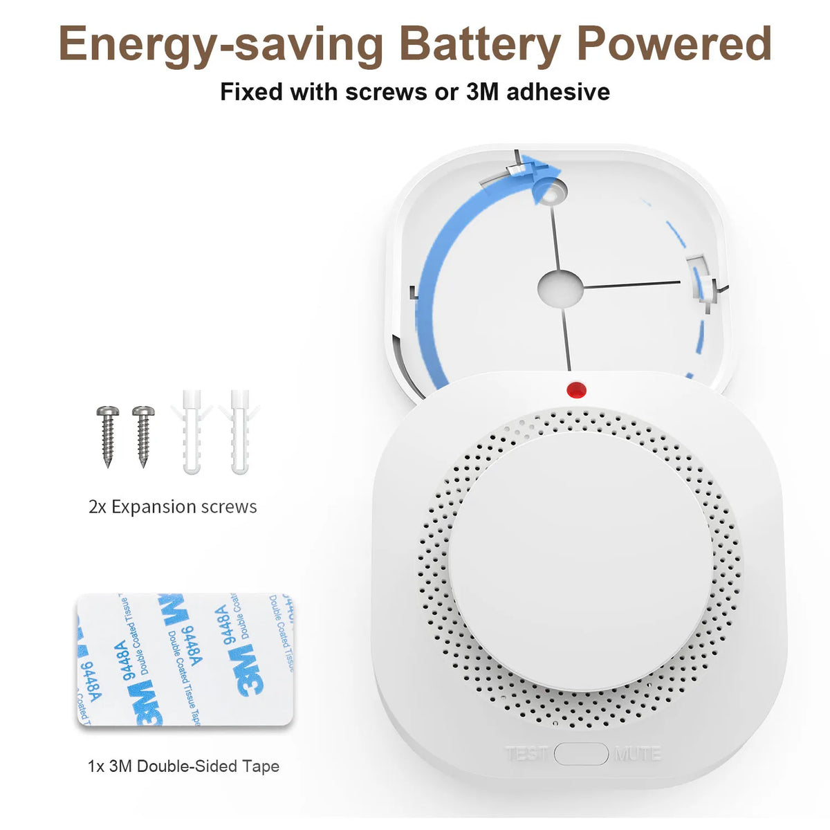 Standalone Battery Smoke Alarm, Pack Options