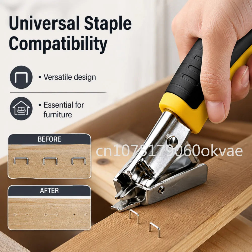 Upholstery Staple Puller with Leverage Handle