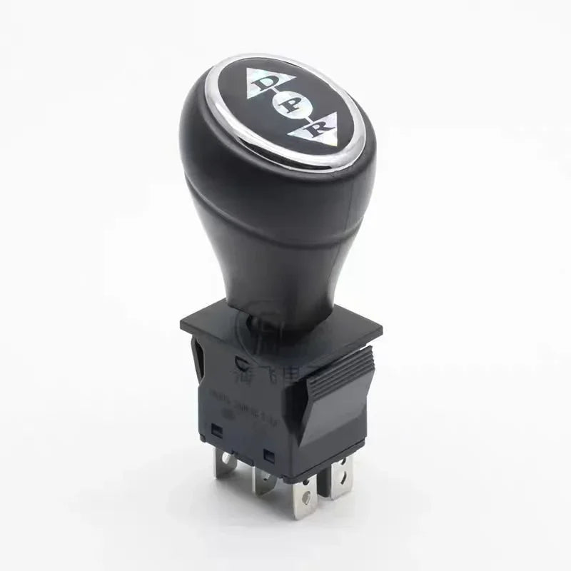 Interruttore KCD4 per auto elettriche per bambini, avanti e indietro, arresto, ON-OFF-ON, retromarcia, avvio a levetta per auto giocattolo