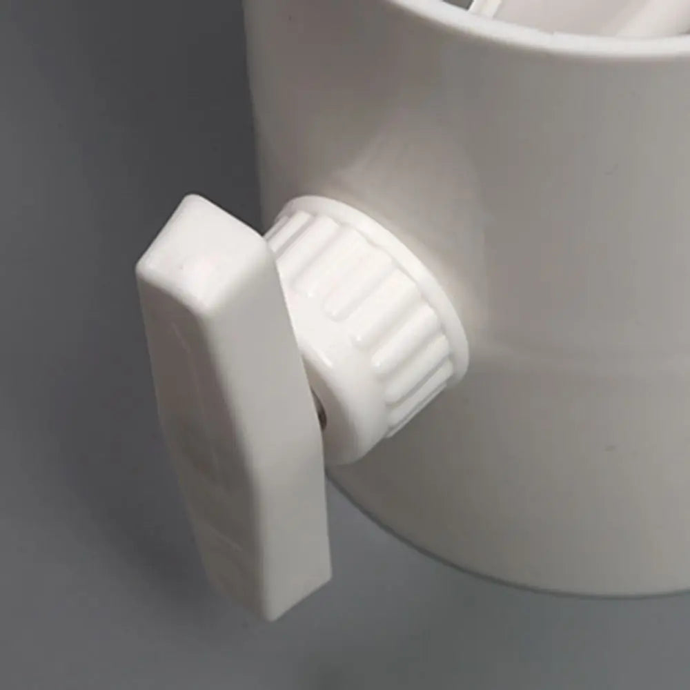 Rund manuell ventilasjonsreguleringsventil i PVC