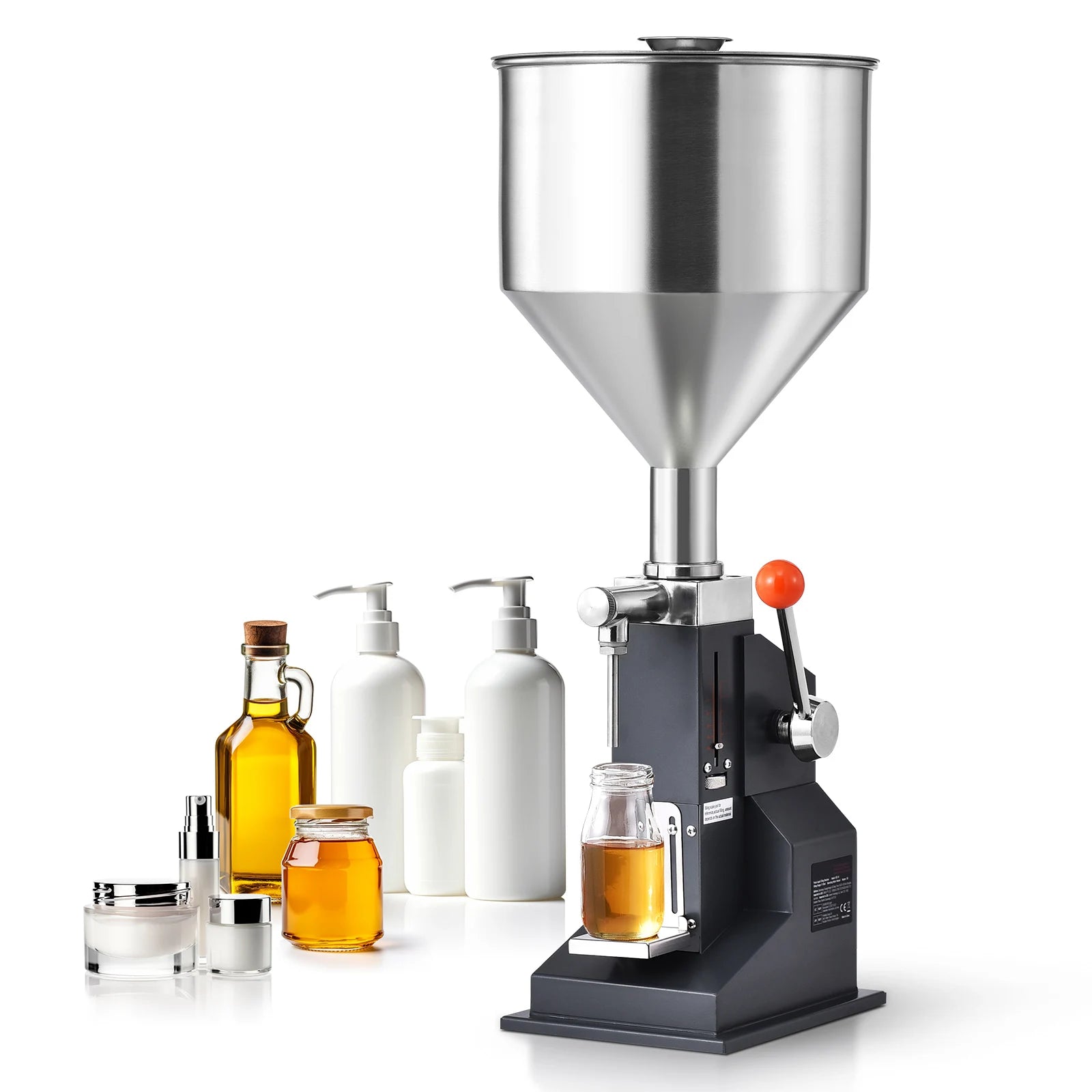 Manual Liquid Filling Machine 5-100ml Adjustable Bottle Filler