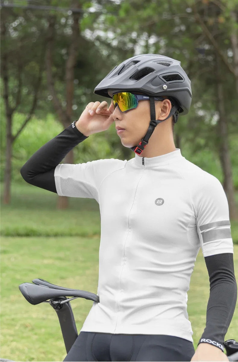 Occhiali da sole da ciclismo polarizzati UV400, montatura grande TR90, occhiali sportivi