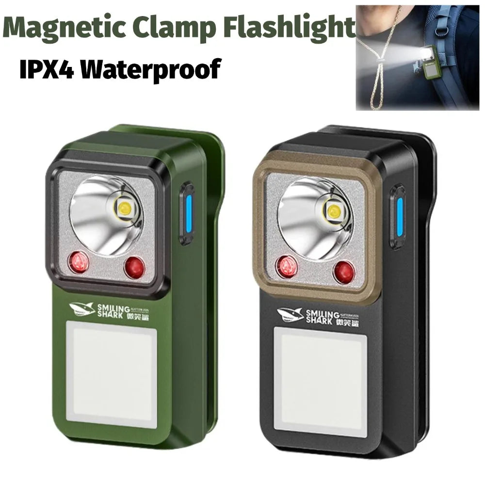 Hand-Sensing Magnetic Clip-On Work Light