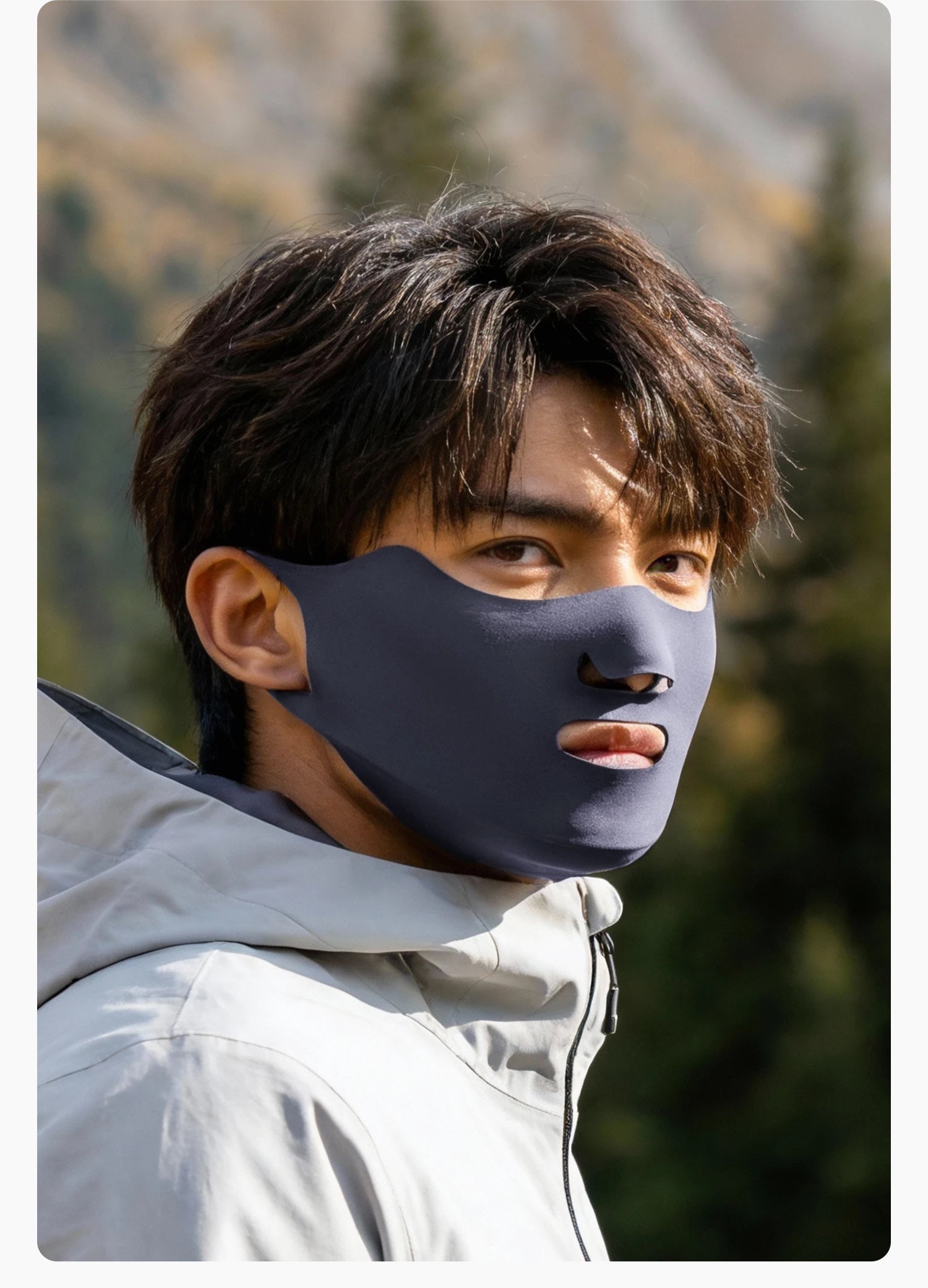 Cycling Face Mask with Fleece Inner Layer