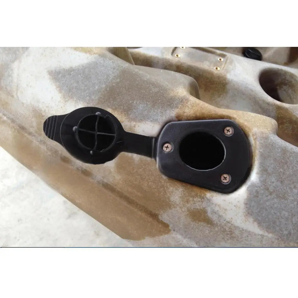 Planmonterte stangholdere for kajakkfiske, par