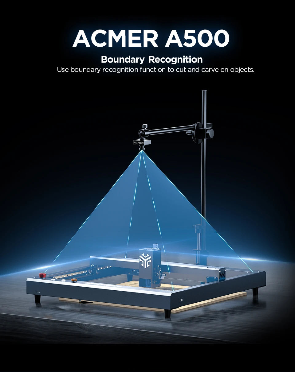 Traceur laser caméra de positionnement A500 5MP pour LightBurn
