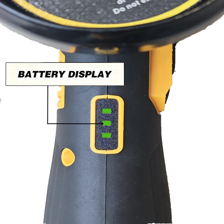 19800 RPM Mini Wireless Angle Grinder for Home DIY