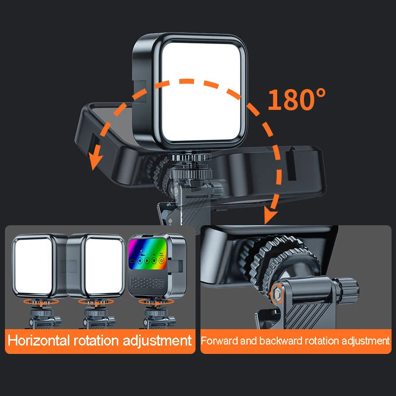 Rechargeable Ring Light - RGB and Tricolour Options