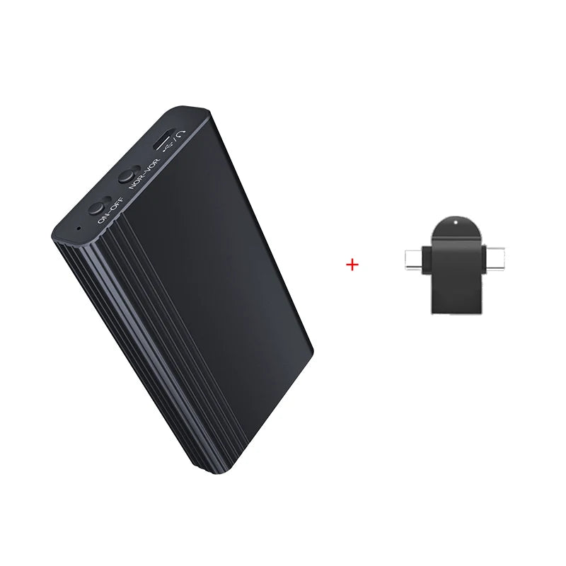 Mini Voice Activated Recorder with 500H Standby & Magnetic Mount
