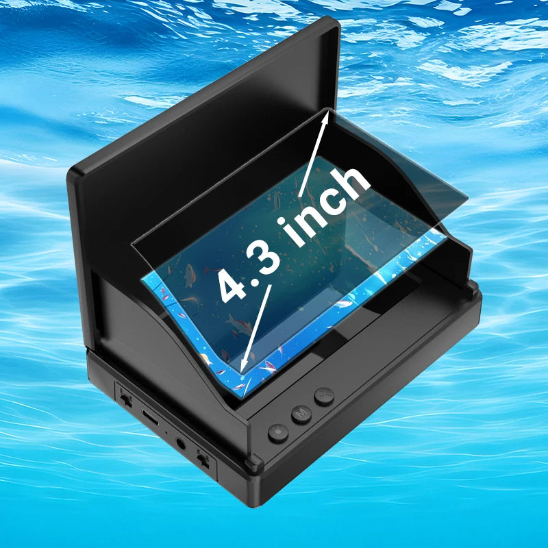 Underwater Fishing Camera with 4.3" Monitor and Night Vision