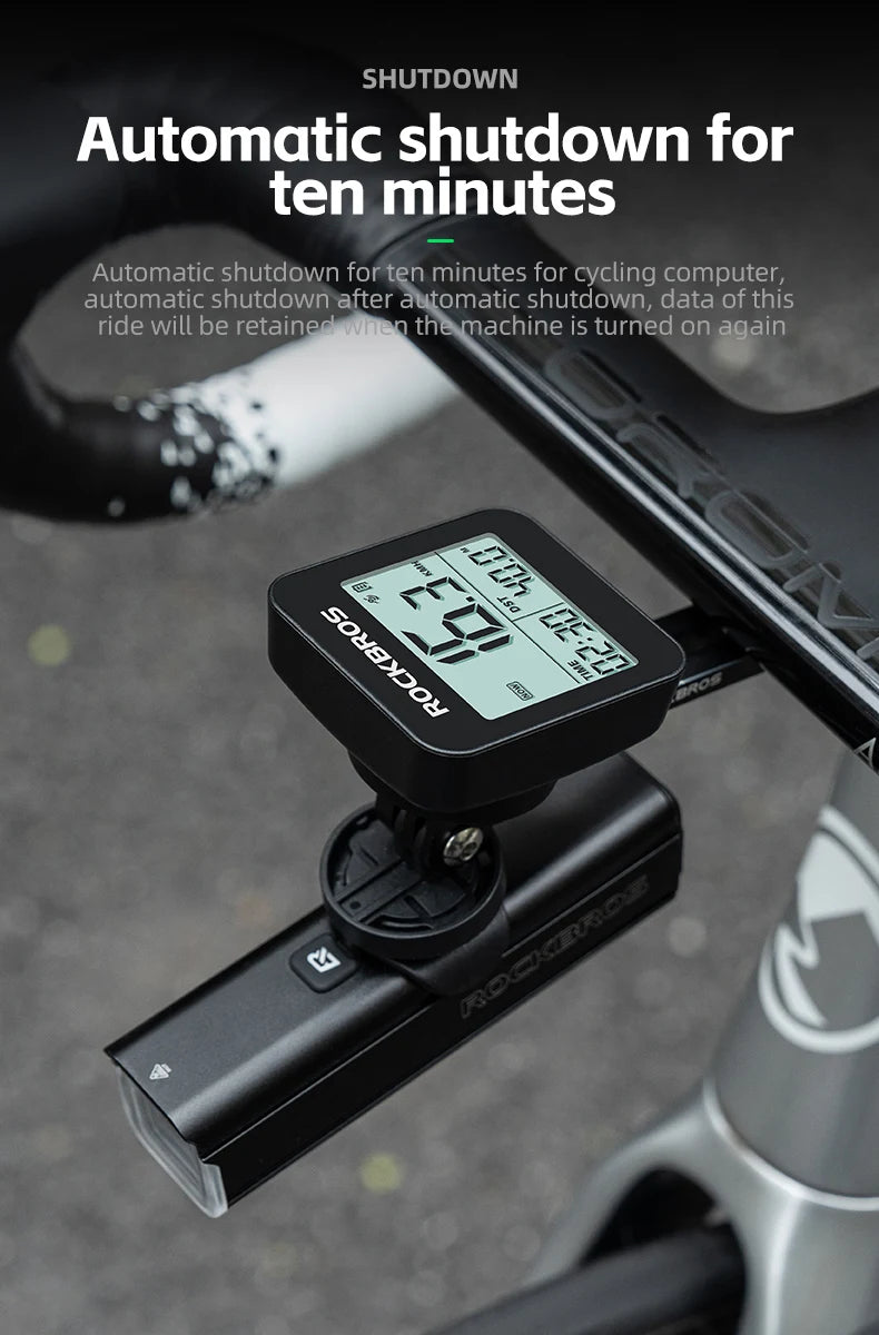 GPS Bike Computer with Speed, Odometer & 20H Battery Waterproof