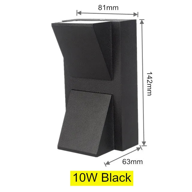IP65 Outdoor LED Wall Light, 5W or 10W