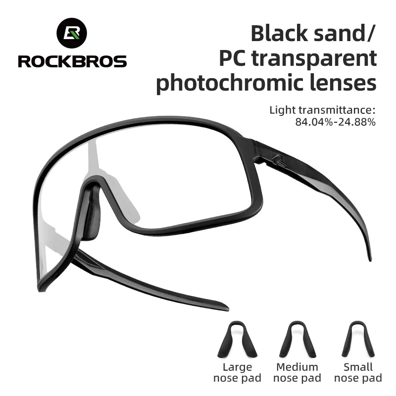 Photochromic MTB Cycling Glasses with UV400 Protection