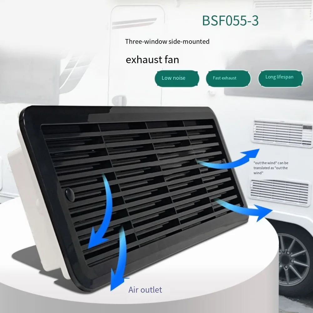 1pcs 62445480 Campervan For Thetford Fridge Vent Mounting Grille 62445480 Caravan -Motorhome Easy Installation 483x186mm
