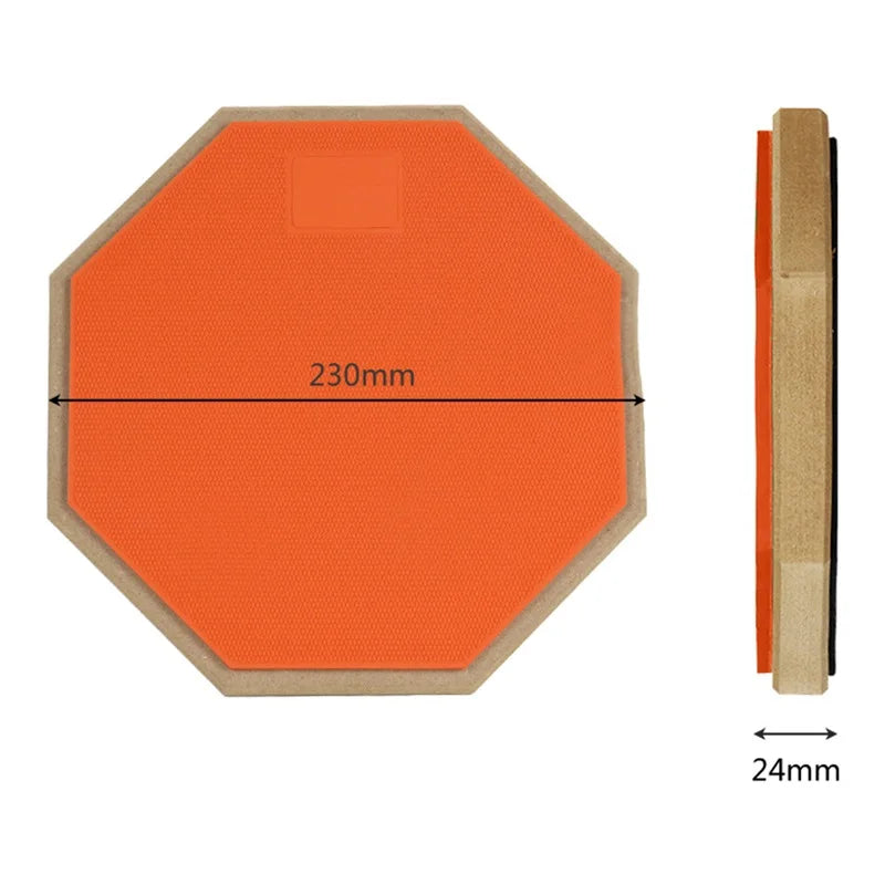 8-Inch Rubber Drum Practice Pad