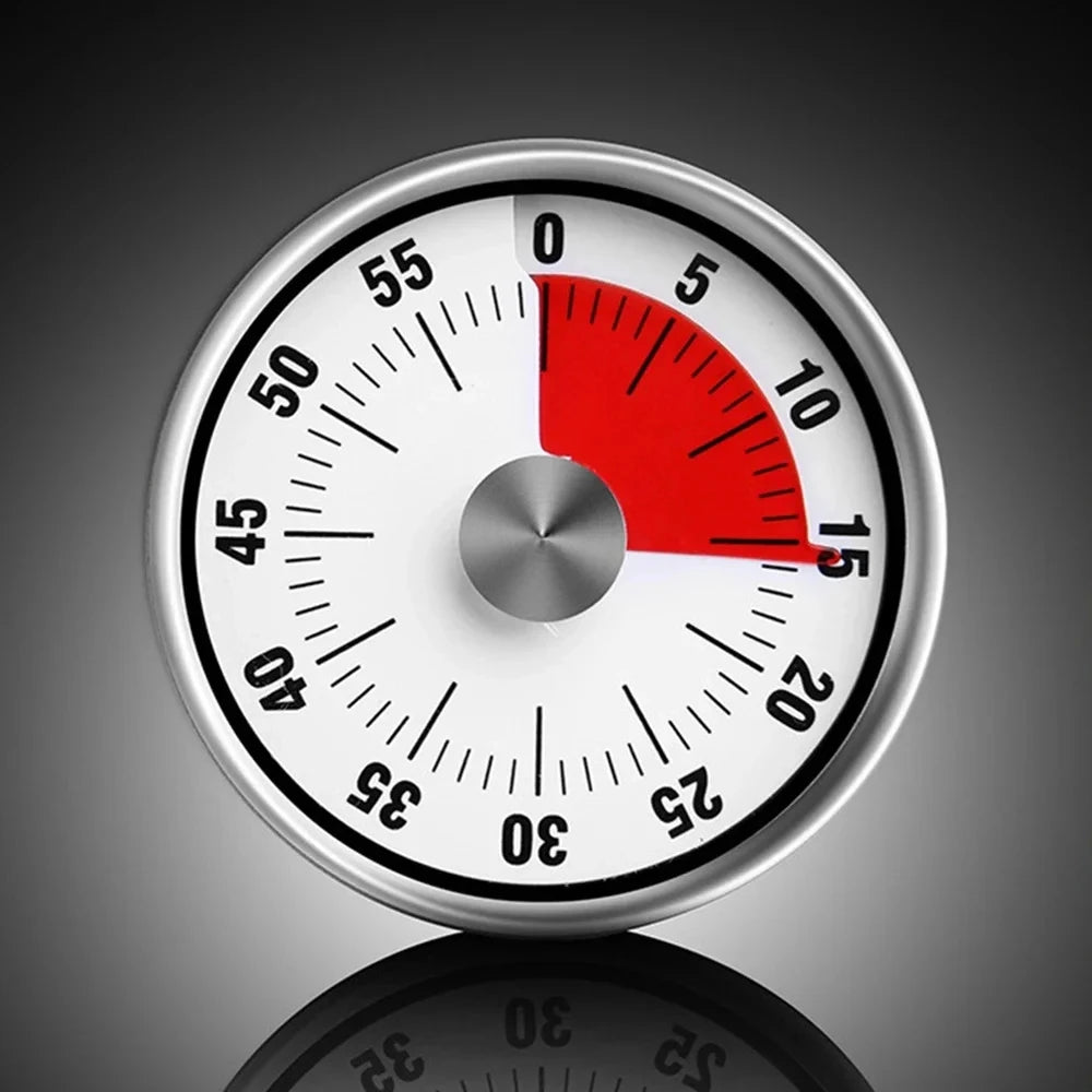 Magnetisk mekanisk kökstimer, 60 minuter