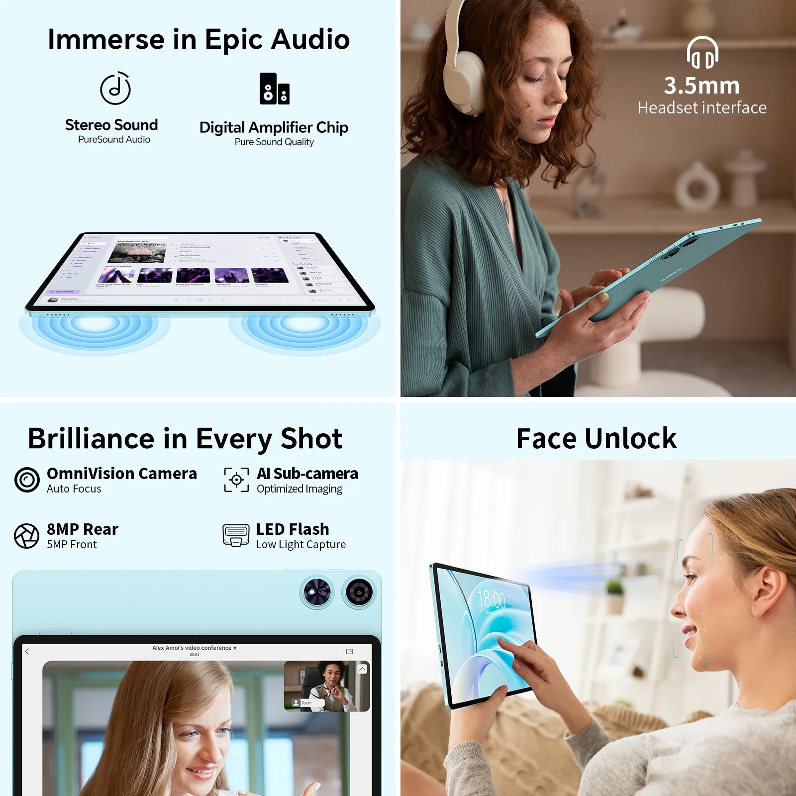 Θήκη Teclast P50 Android 15 Tablet