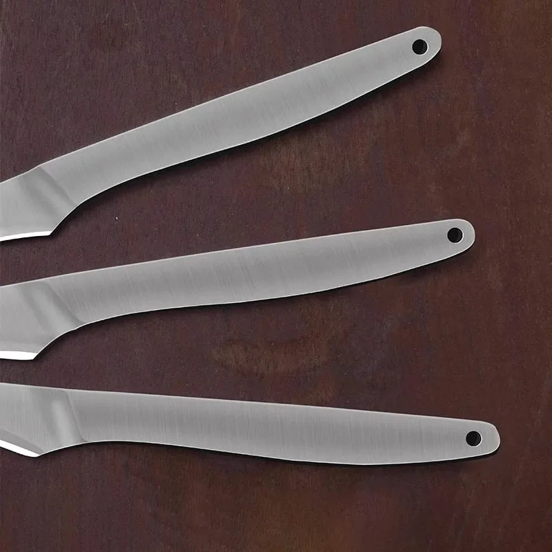 Stainless Steel Fruit Carving Knives, Single or Three-Piece Options