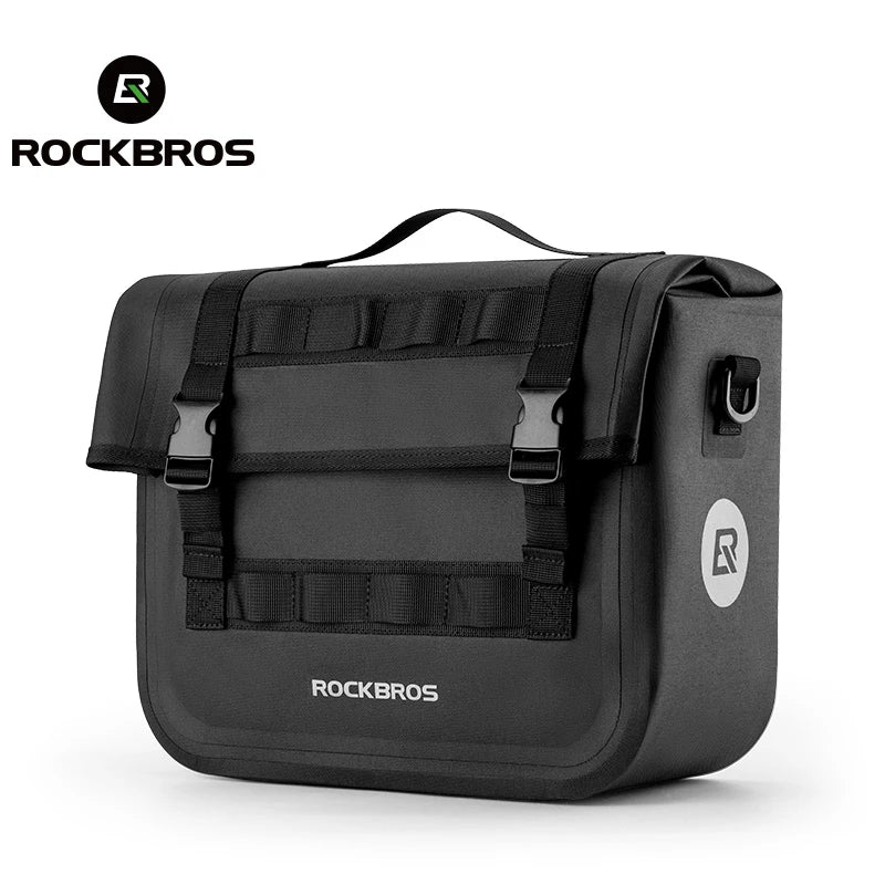 15L Bicycle Front & Fork Waterproof Bag Saddle Storage Pack