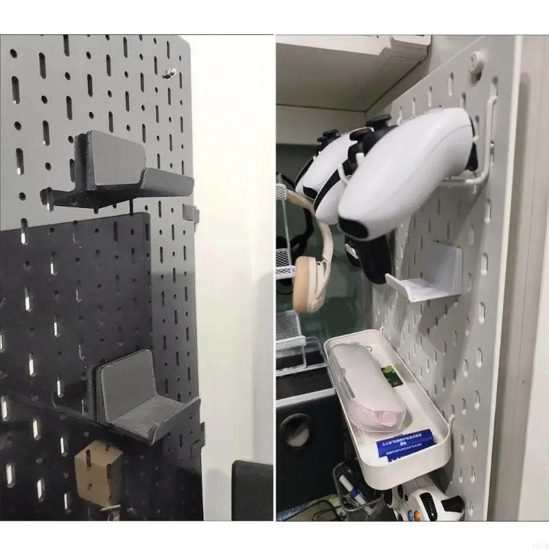 Držiak pre pegboard ovládač hry s rozstupom 40 mm
