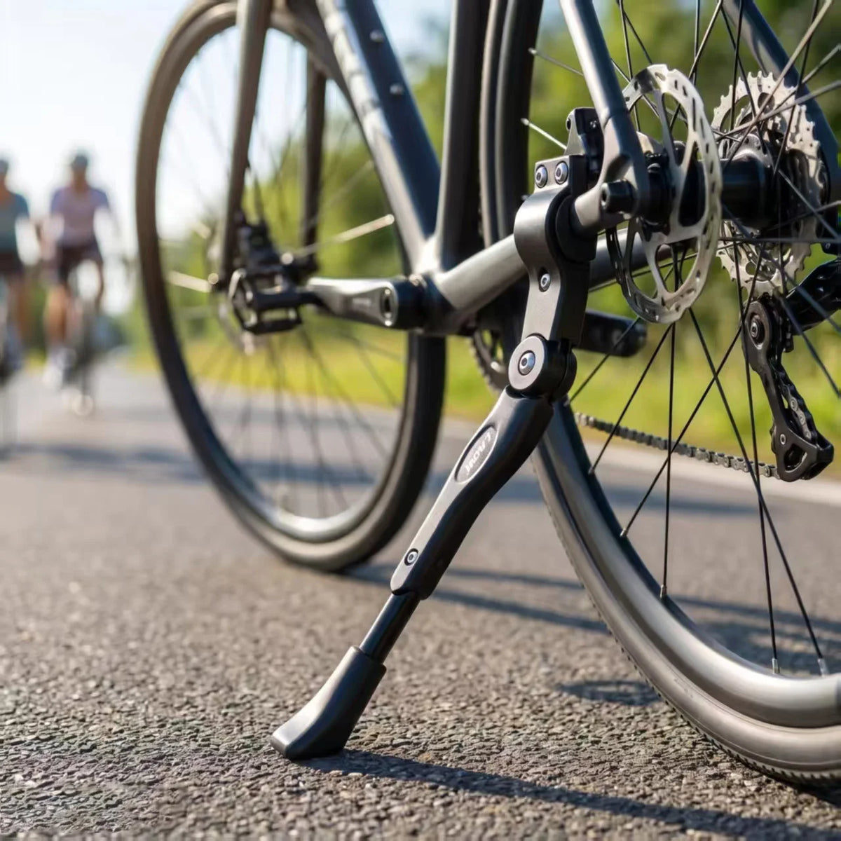 Metal Bicycle Kickstand with Rubber Foot