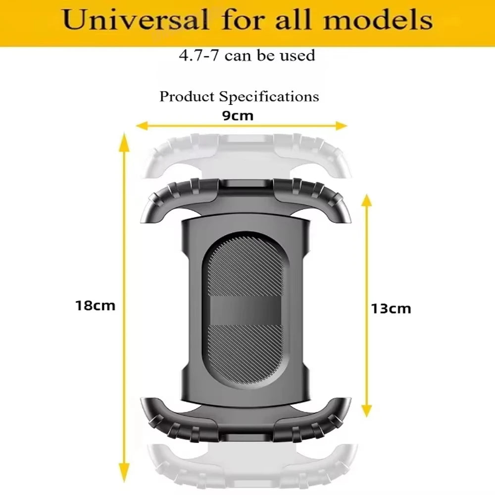 Rotating Bicycle and Motorcycle Phone Holder