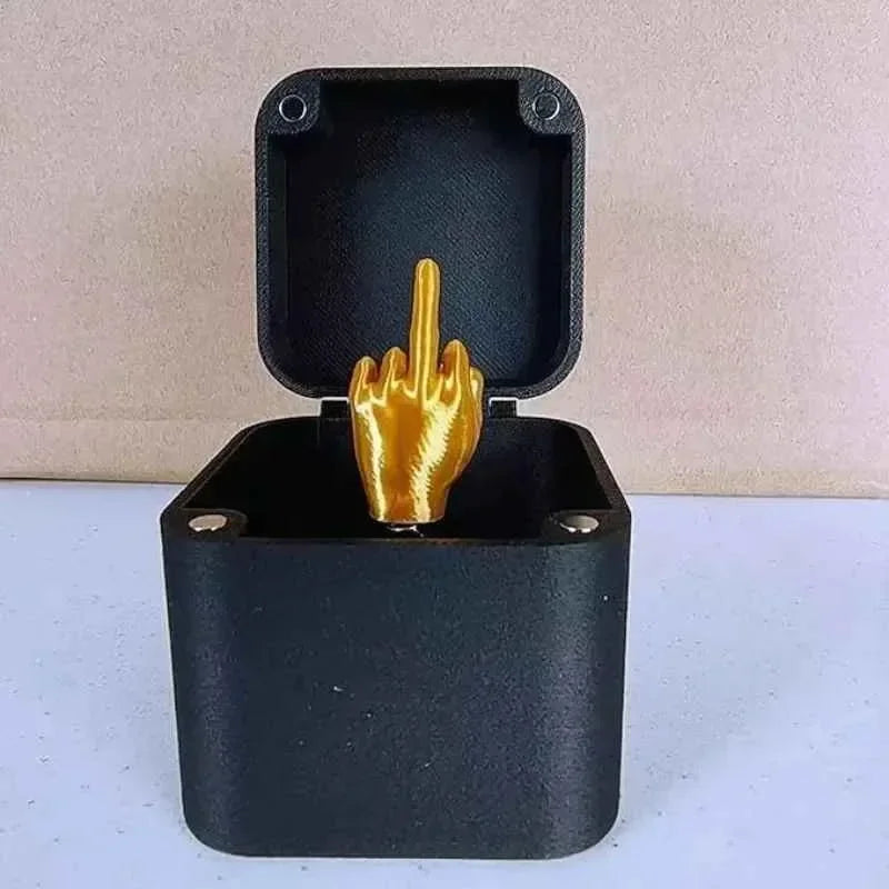 Creative Pop-Up Middle Finger Gift Box