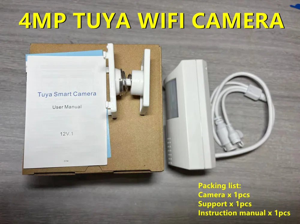 6MP WiFi Indoor IP Camera with Audio and Night Vision
