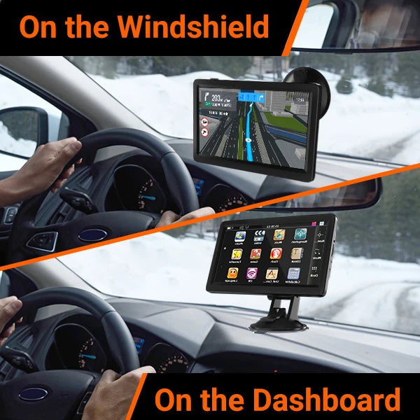 9 Inch Truck GPS Navigation with UK & Europe Maps