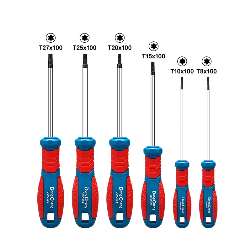 Magnetyczne wkrętaki Torx - rozmiary od T8 do T40