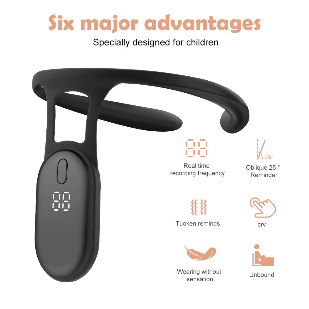 USB-Rechargeable Wearable Posture Reminder