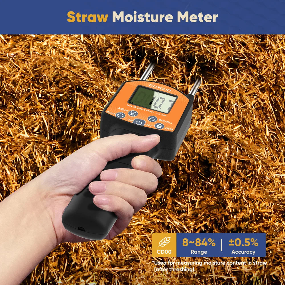 Langprobe digitalt hø/moisture meter