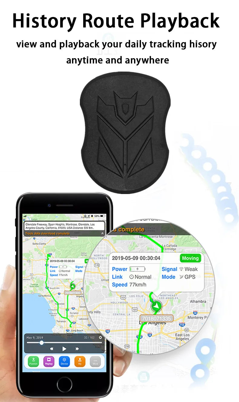 SinoTrack ST-905 4G Waterproof GPS Tracker Vehicle Track Locator Magnet Long Standby 5000mAH Battery Real Time Free APP