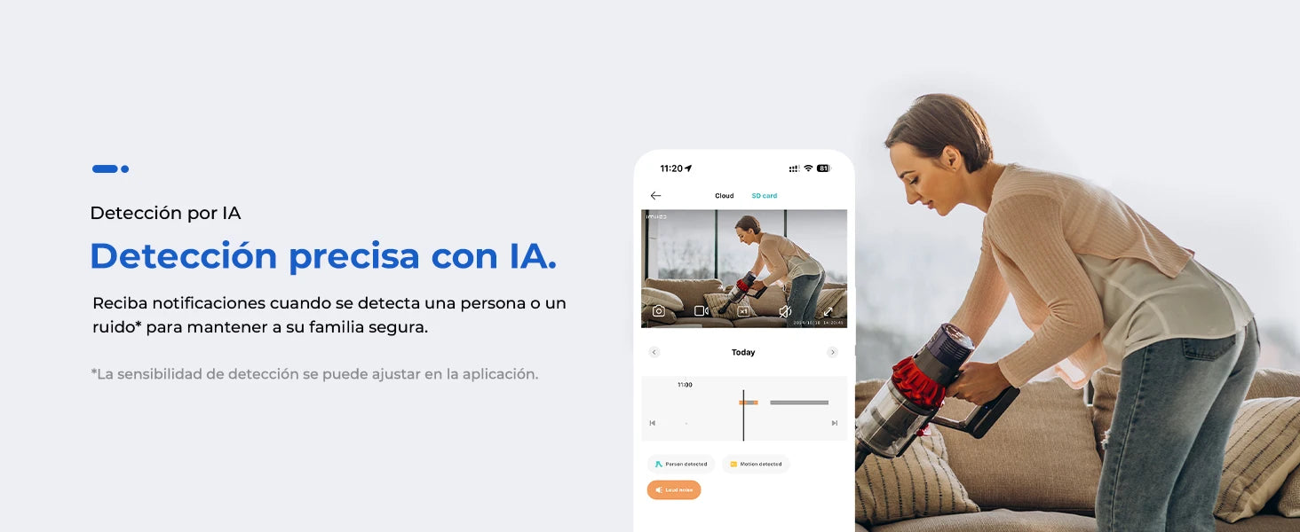 IMILAB unutarnja sigurnosna kamera 5MP 360° Pan-Tilt