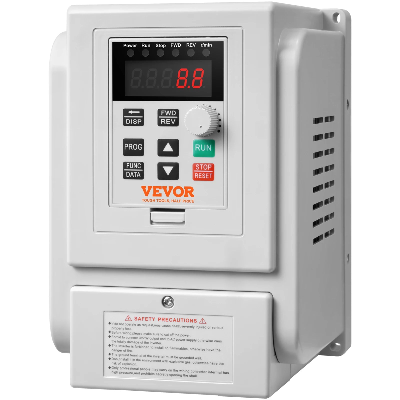 5HP 4KW Variable Frequency Drive 220V Single to 3 Phase Motor Control