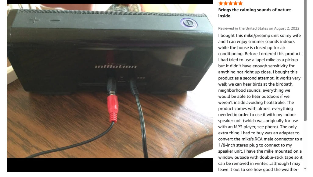 CCTV-microfoonaudio pickup