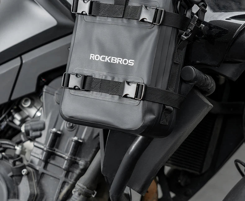 Motorcycle Saddle Bag 5L Waterproof Crash Bar Storage Pack