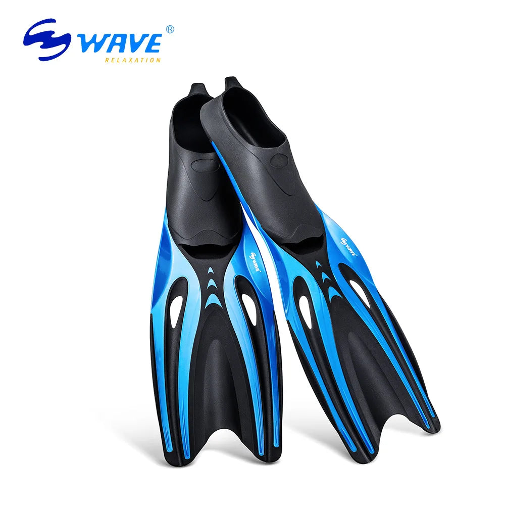 Professional Diving Fins Flexible Comfort TPR Non-Slip Swimming Rubber Snorkeling Swim Flippers Water Sports Beach Shoes 