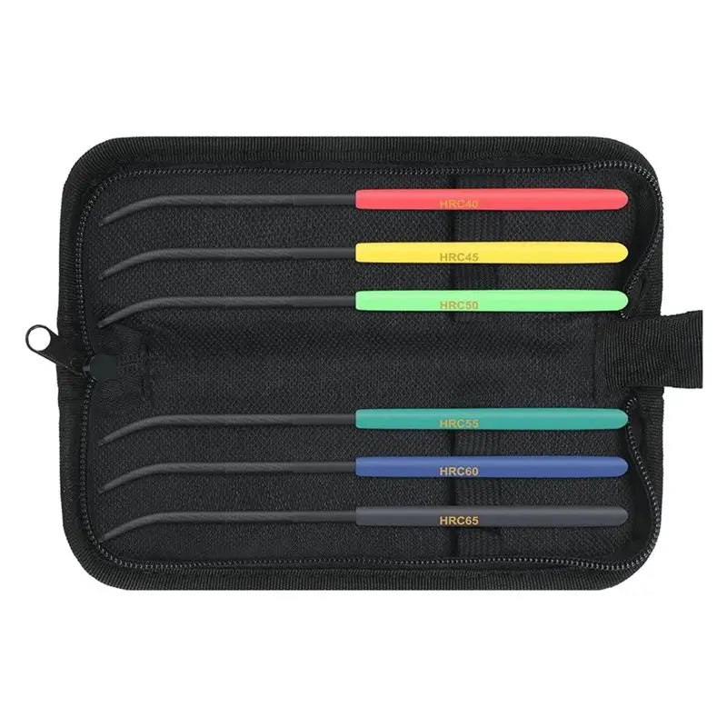 Six-Piece HRC40-65 Hardness Testing File Set